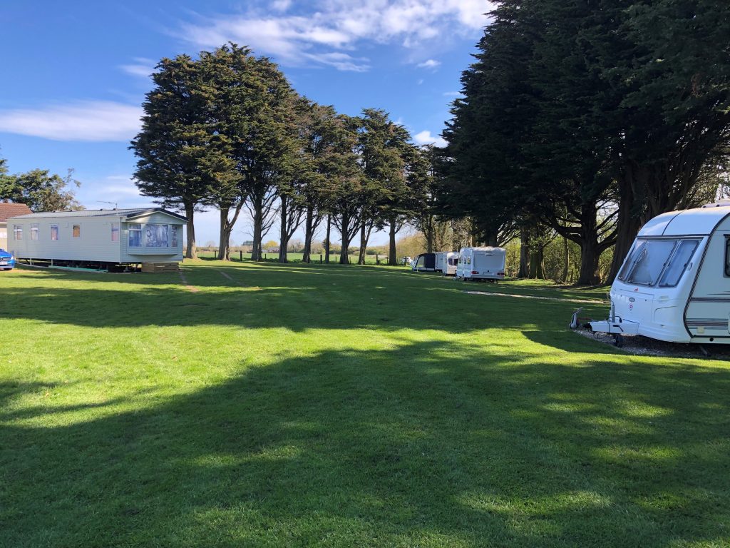 Static Caravan at Tall Pines Park